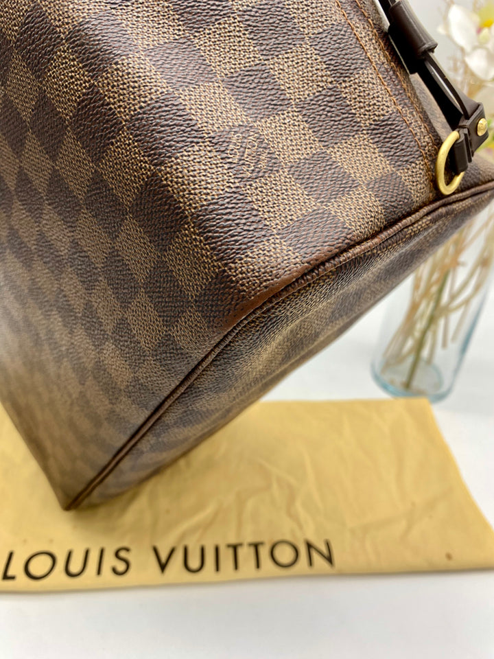 LOUIS VUITTON NEVERFULL MM DAMIER EBENE