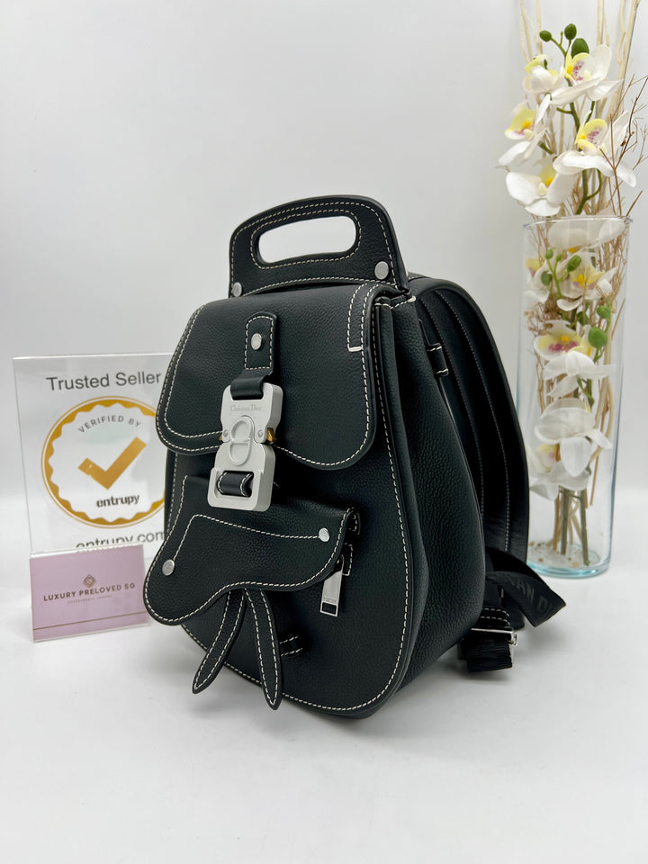 CHRISTIAN DIOR SADDLE BACKPACK