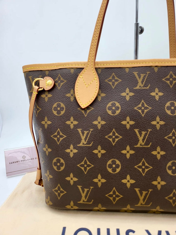 LOUIS VUITTON NEVERFULL PM MONOGRAM W/POUCH