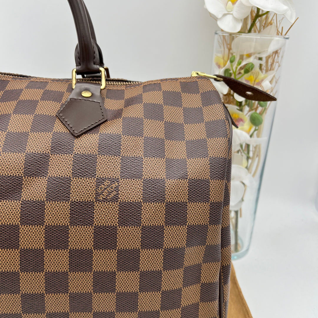 LOUIS VUITTON SPEEDY 35 DAMIER EBENE