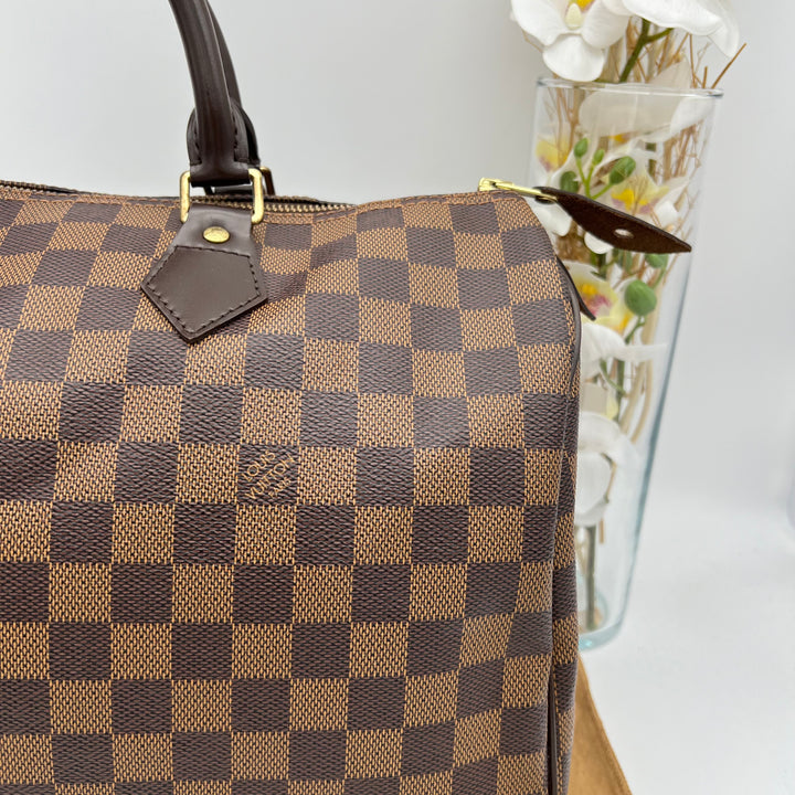 LOUIS VUITTON SPEEDY 35 DAMIER EBENE