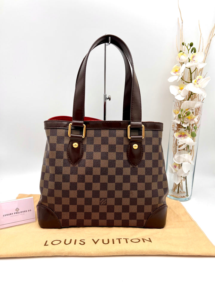 LOUIS VUITTON HAMPSTEAD PM DAMIER EBENE