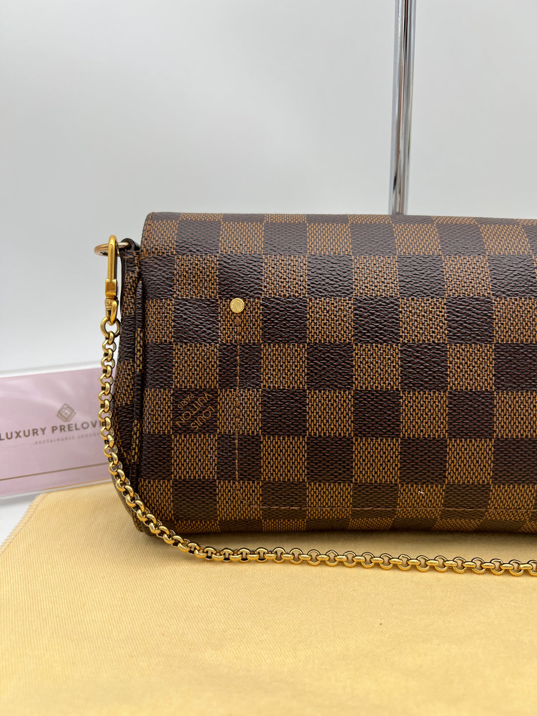 LOUIS VUITTON FAVOURITE PM DAMIER EBENE