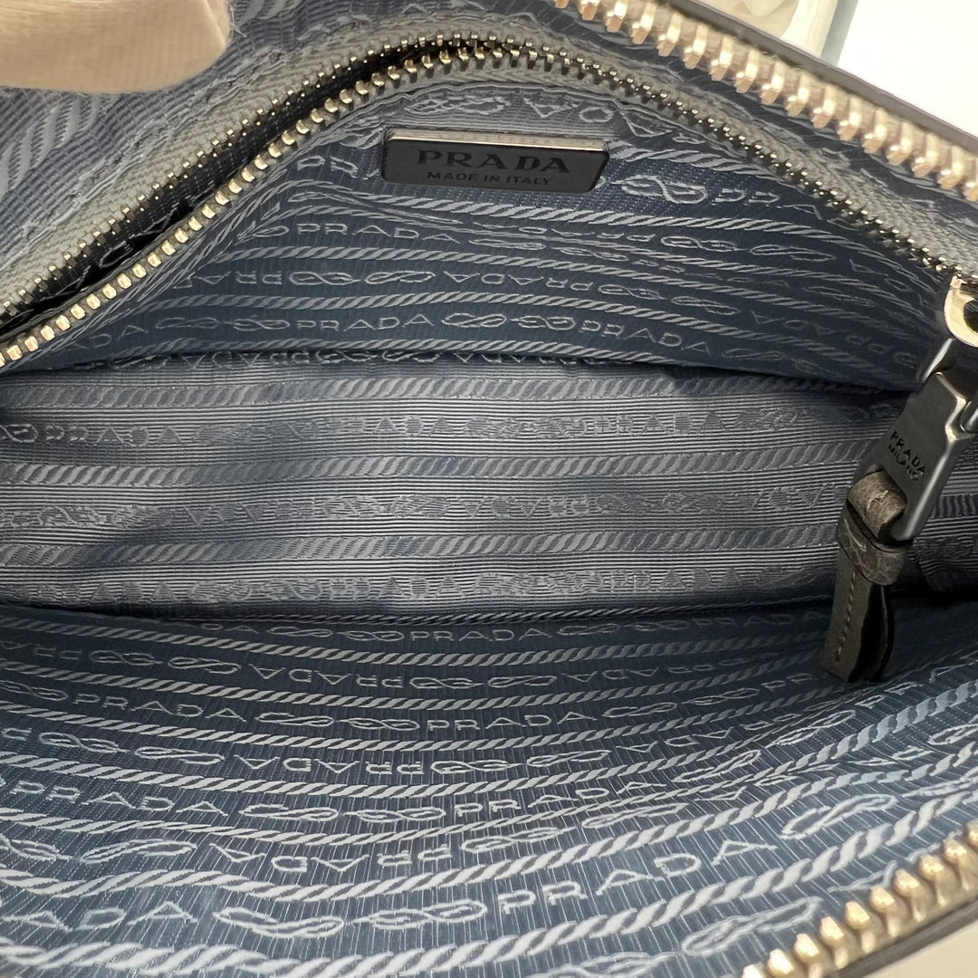 PRADA ETIQUETTE LEATHER BAG