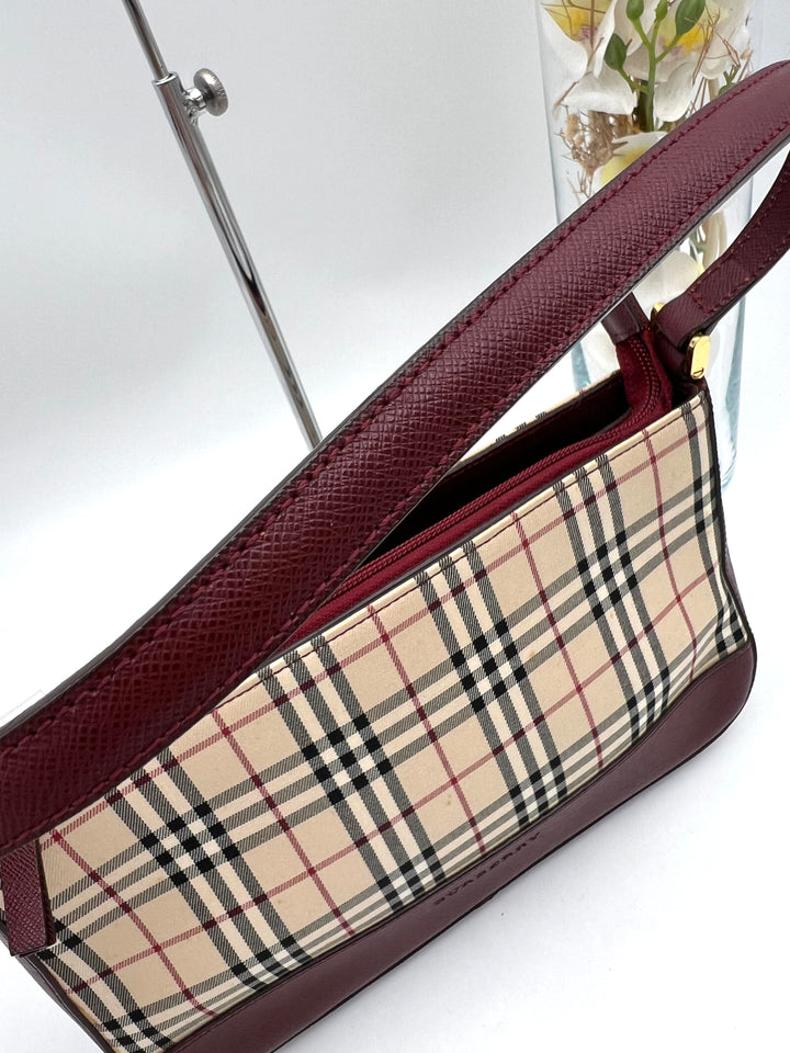 BURBERRY LONDON SHOULDER BAG PVC