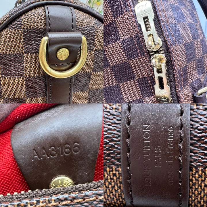 LOUIS VUITTON BANDOULIERE 30 DAMIER EBENE