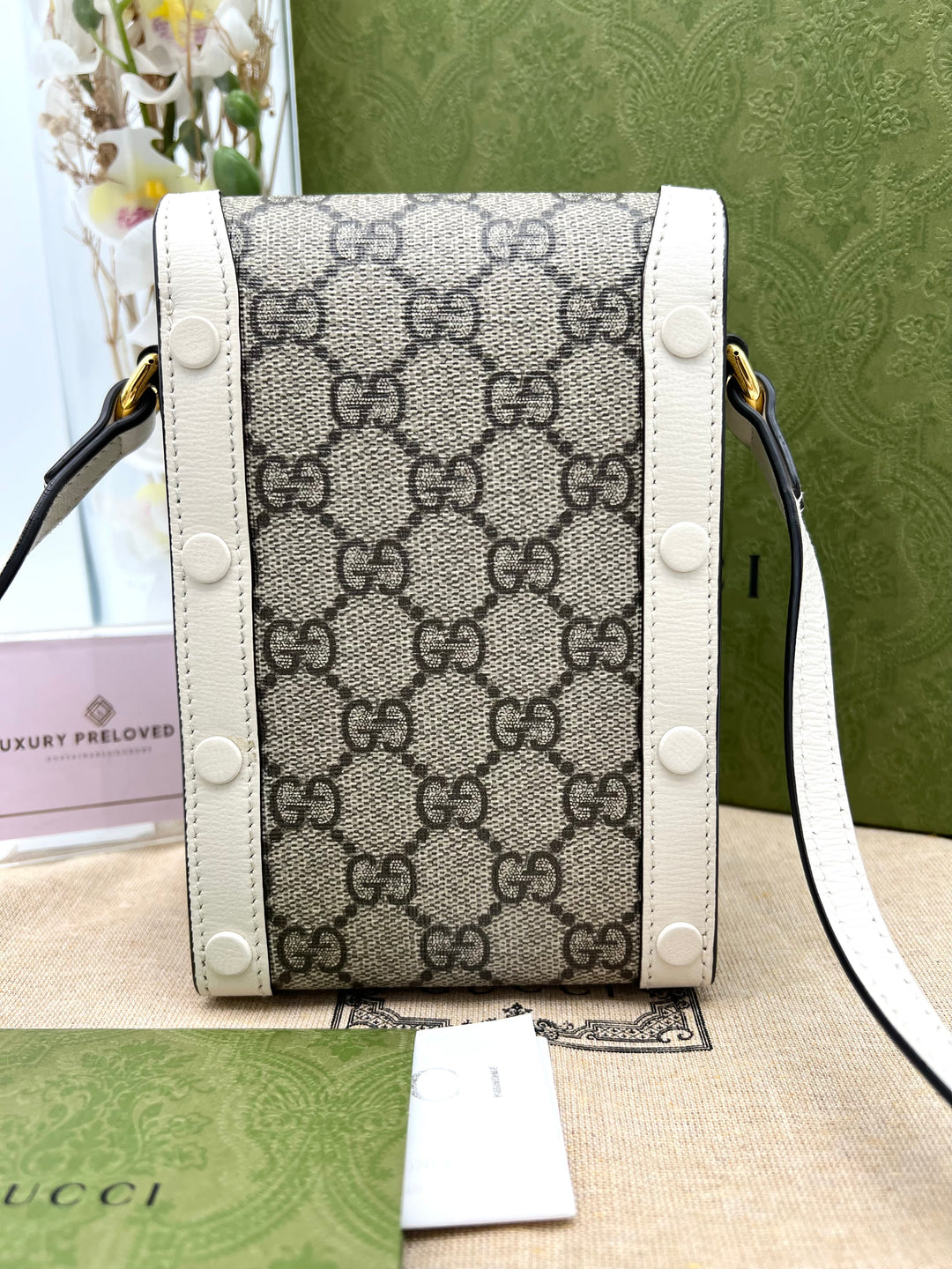 GUCCI HORSEBIT 1955 MINI CROSSBODY BAG