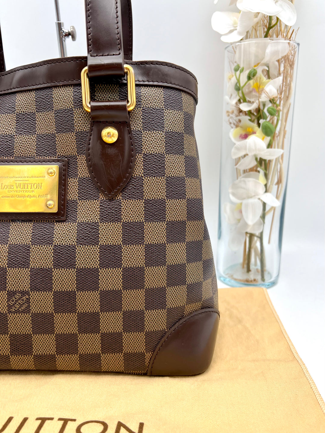 LOUIS VUITTON HAMPSTEAD PM DAMIER EBENE