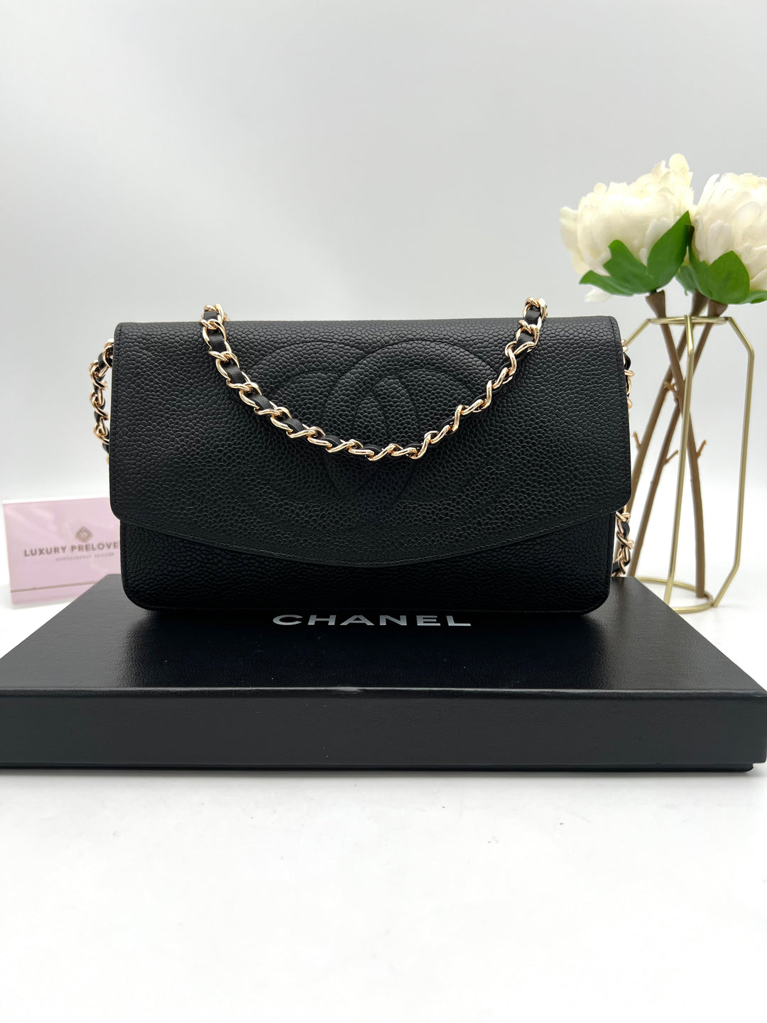 CHANEL CAVIAR TIMELESS CLUTCH
