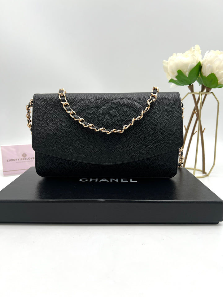 CHANEL CAVIAR TIMELESS CLUTCH