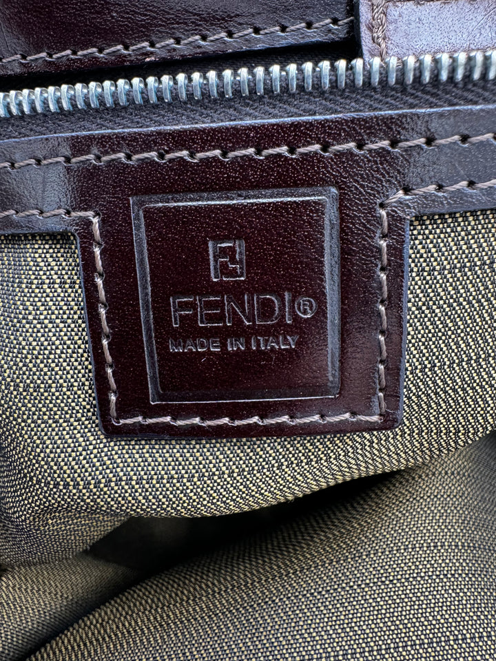 FENDI ZUCCA SHOULDER BAG