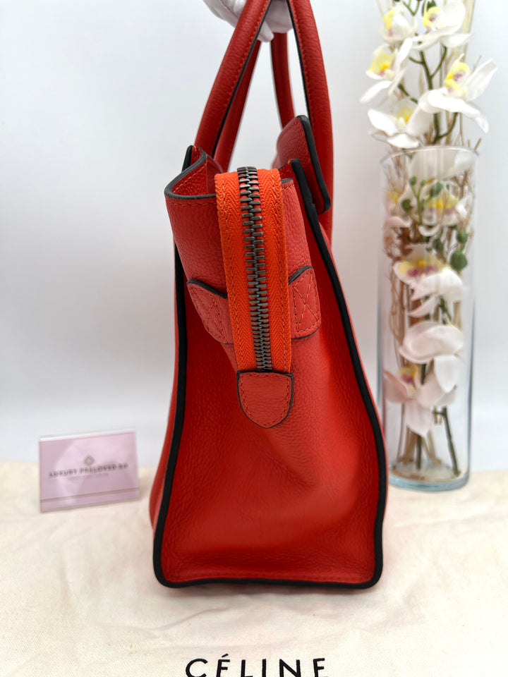 CELINE MICRO LUGGAGE TOTE BAG