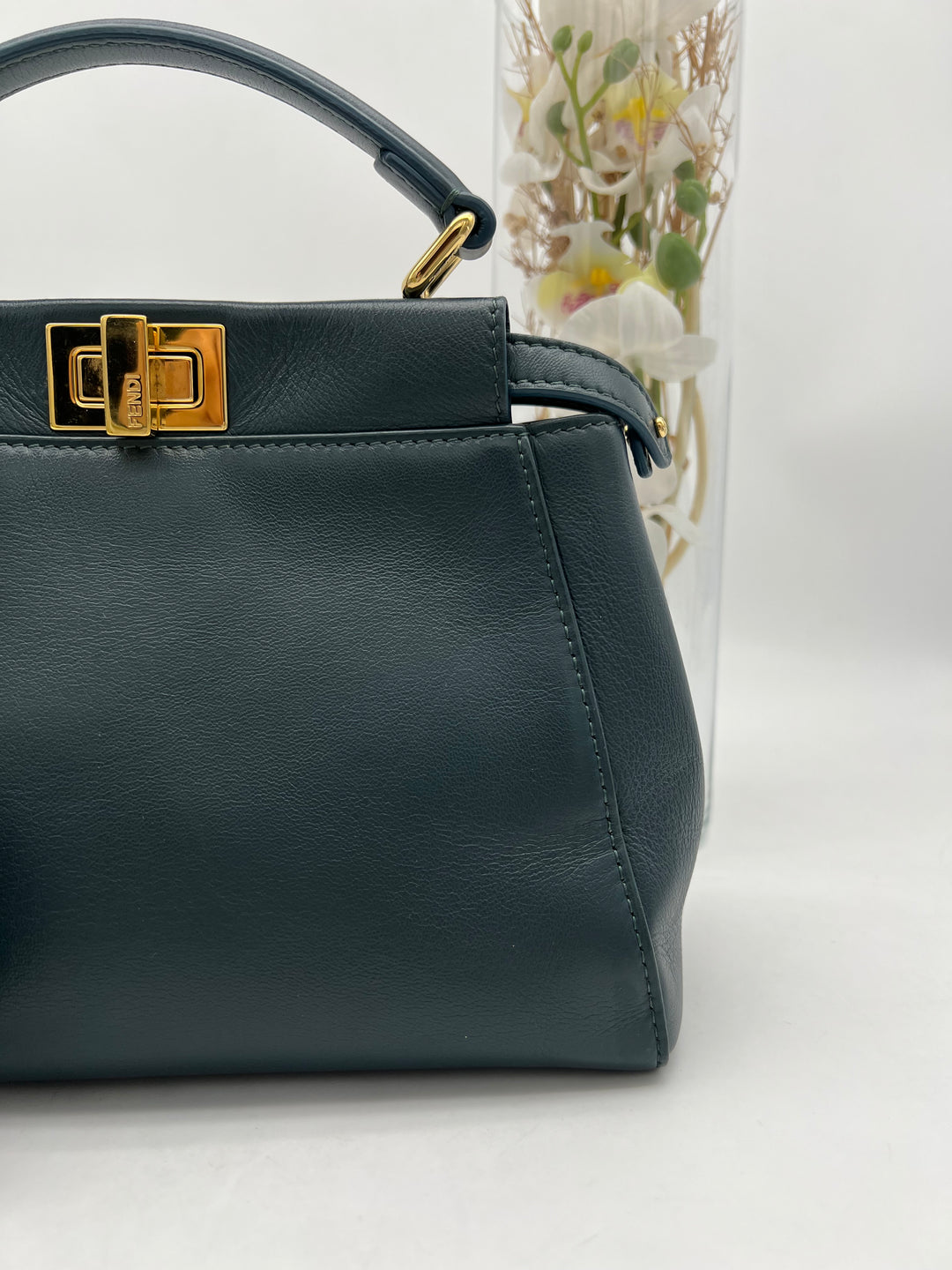 FENDI PEEKABOO SOFT LEATHER MINI