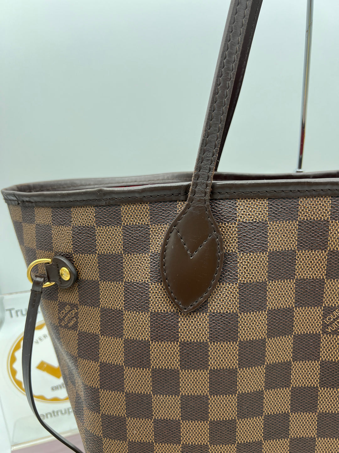 LOUIS VUITTON NEVERFULL MM DAMIER EBENE