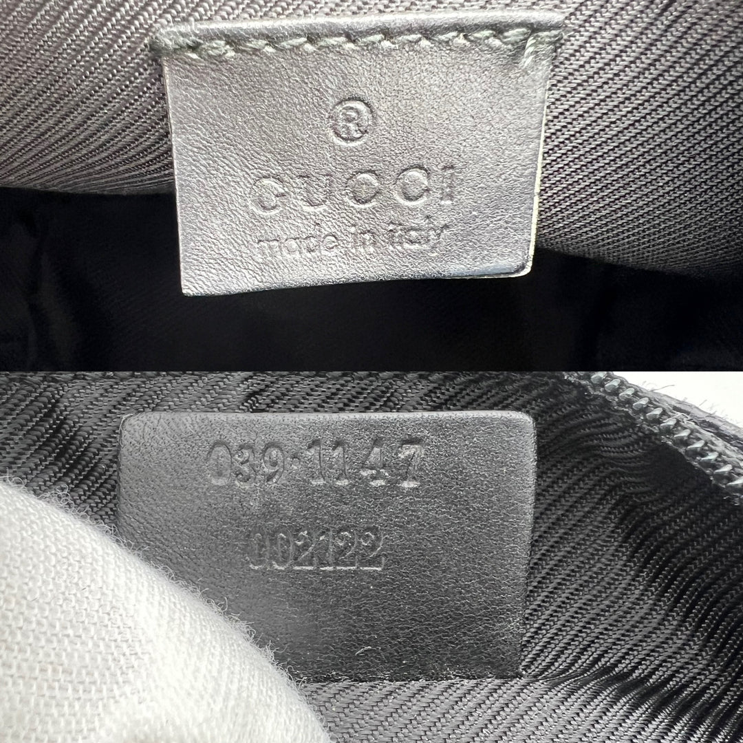 GUCCI GG CANVAS HOBO SMALL BAG