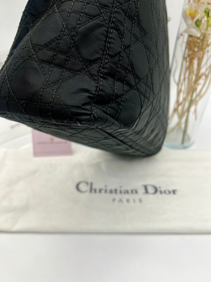 CHRISTIAN DIOR LADY DIOR CANVAS