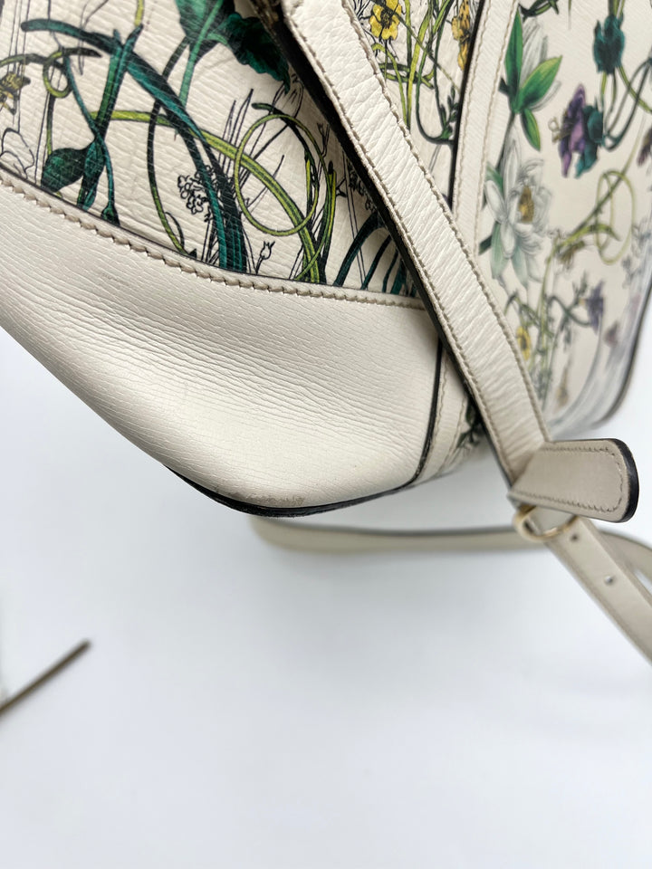 GUCCI VINTAGE FLORA 2 WAY BAG