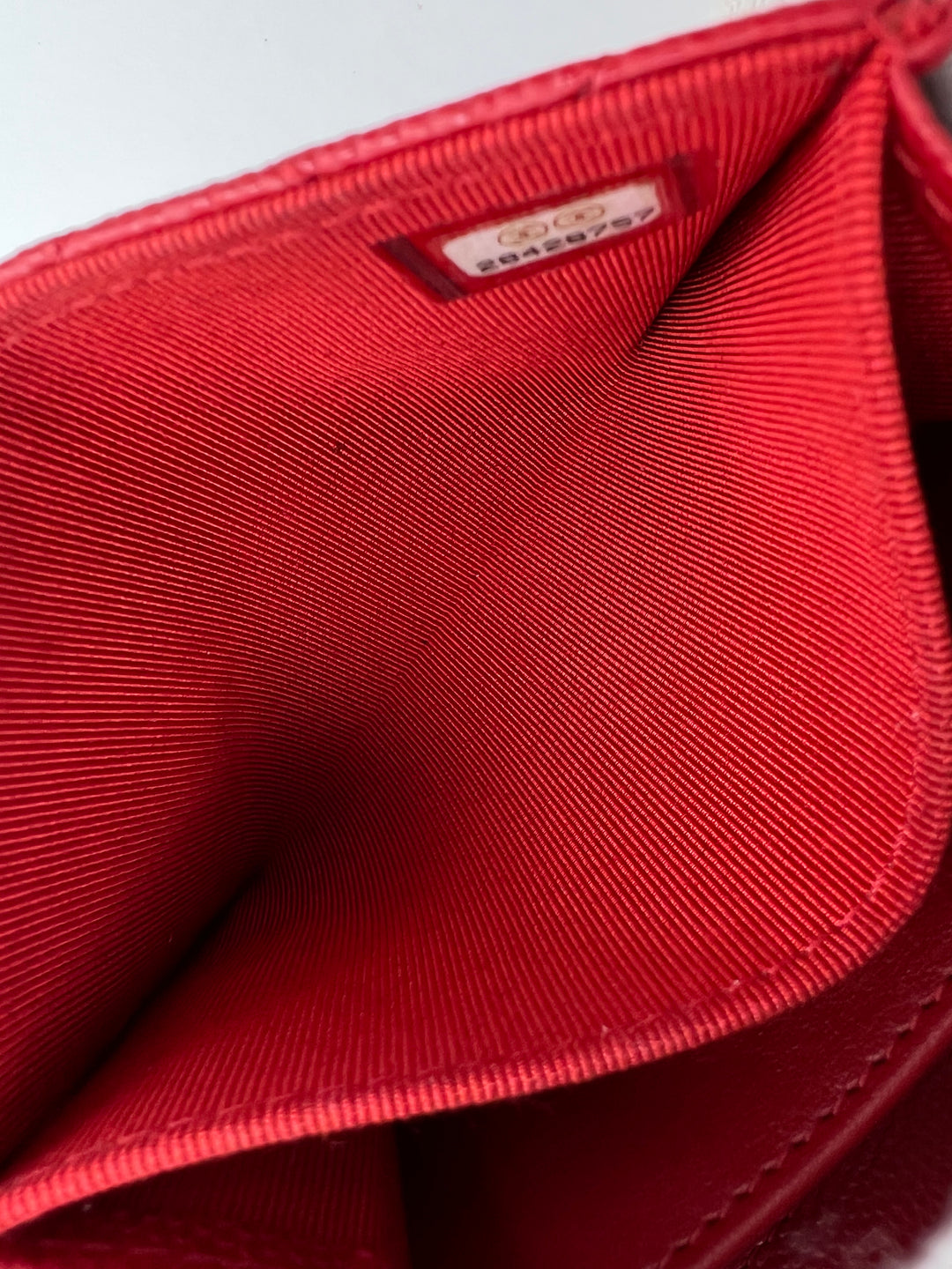 CHANEL CLASSIC SMALL FLAP CAVIAR WALLET