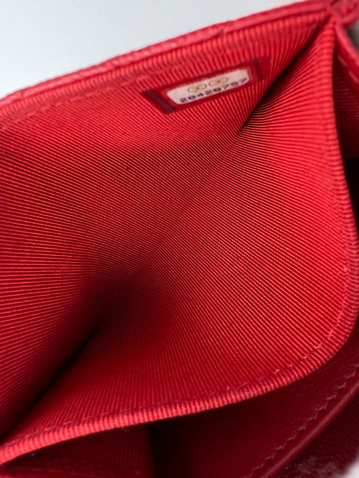 CHANEL CLASSIC SMALL FLAP CAVIAR WALLET