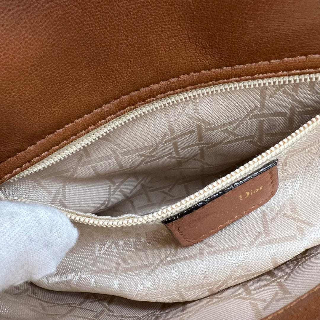 CHRISTIAN DIOR LADY DIOR MINI LAMBSKIN ( GHW )