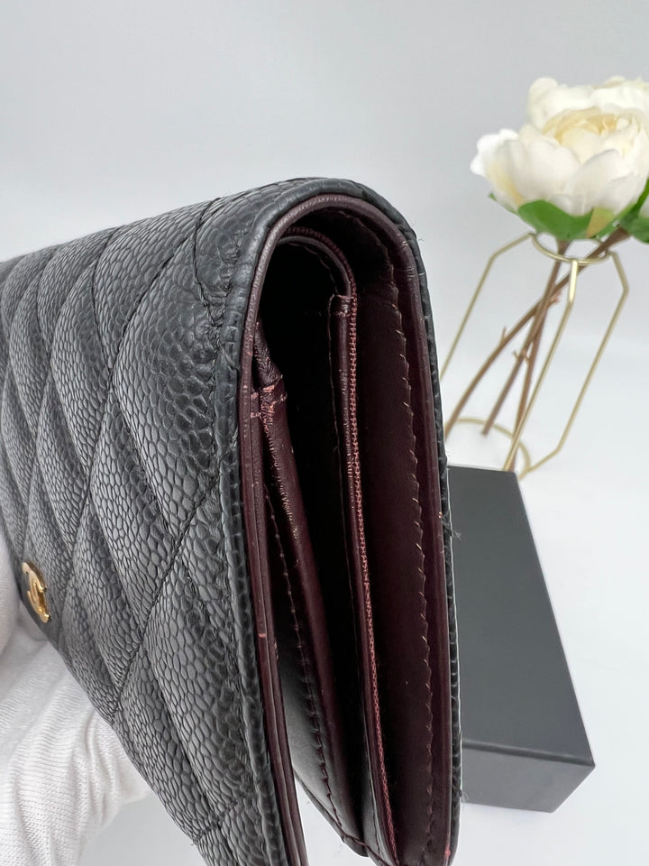 CHANEL CAVIAR WALLET