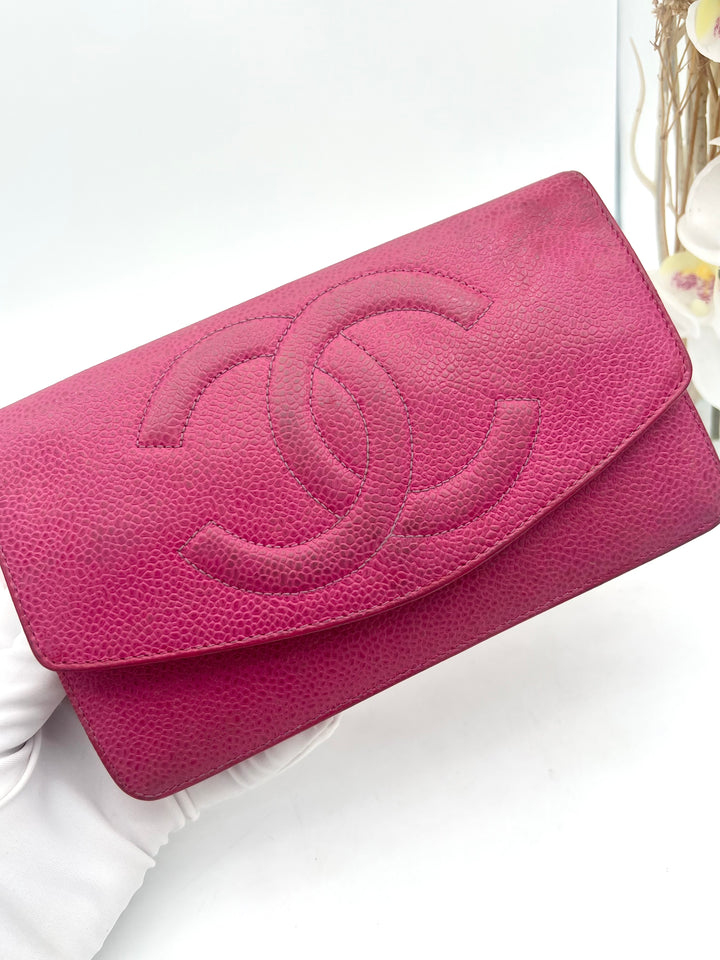 CHANEL CAVIAR TIMELESS CLUTCH