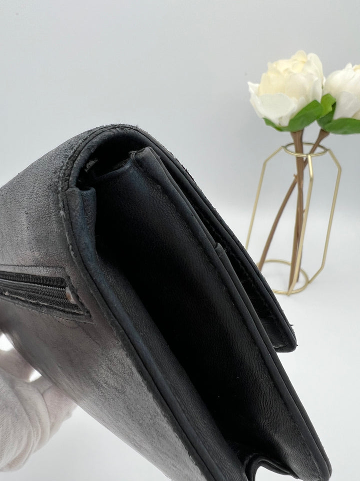 CHANEL LAMBSKIN TIMELESS CLUTCH