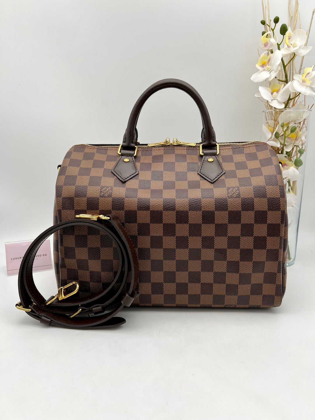 LOUIS VUITTON BANDOULIERE DAMIER EBENE