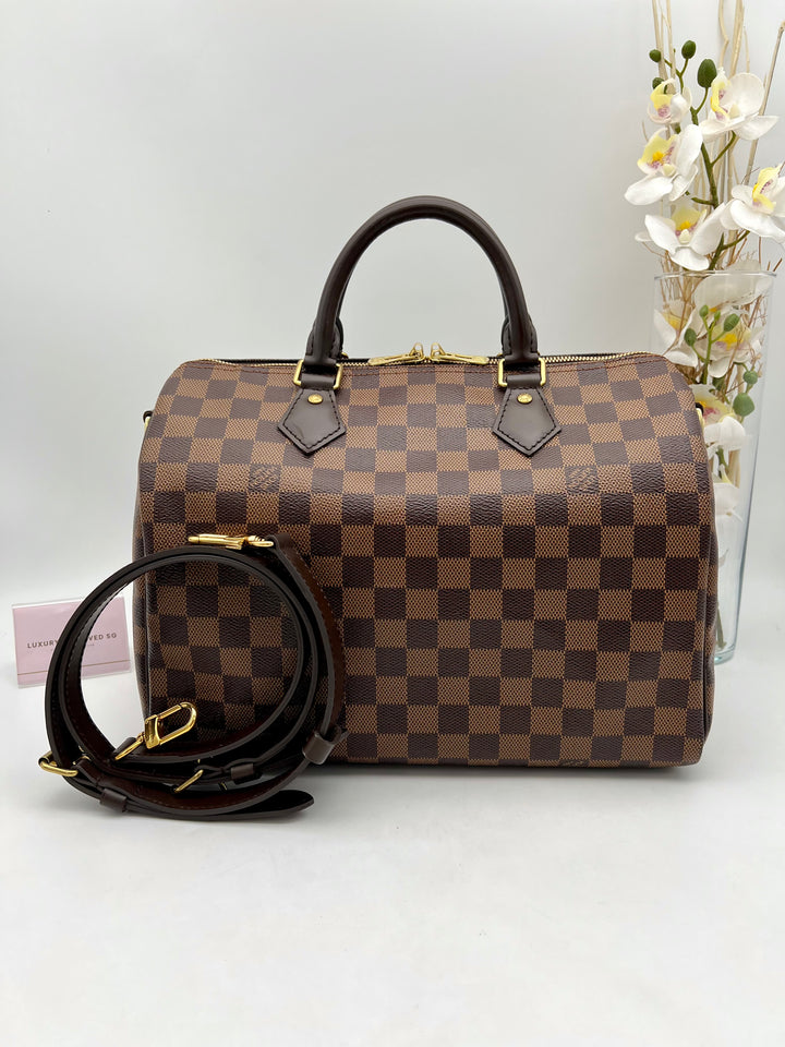 LOUIS VUITTON BANDOULIERE DAMIER EBENE