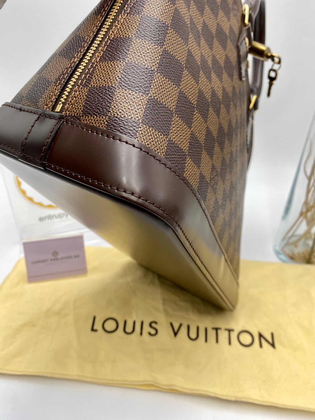 LOUIS VUITTON ALMA PM DAMIER EBENE