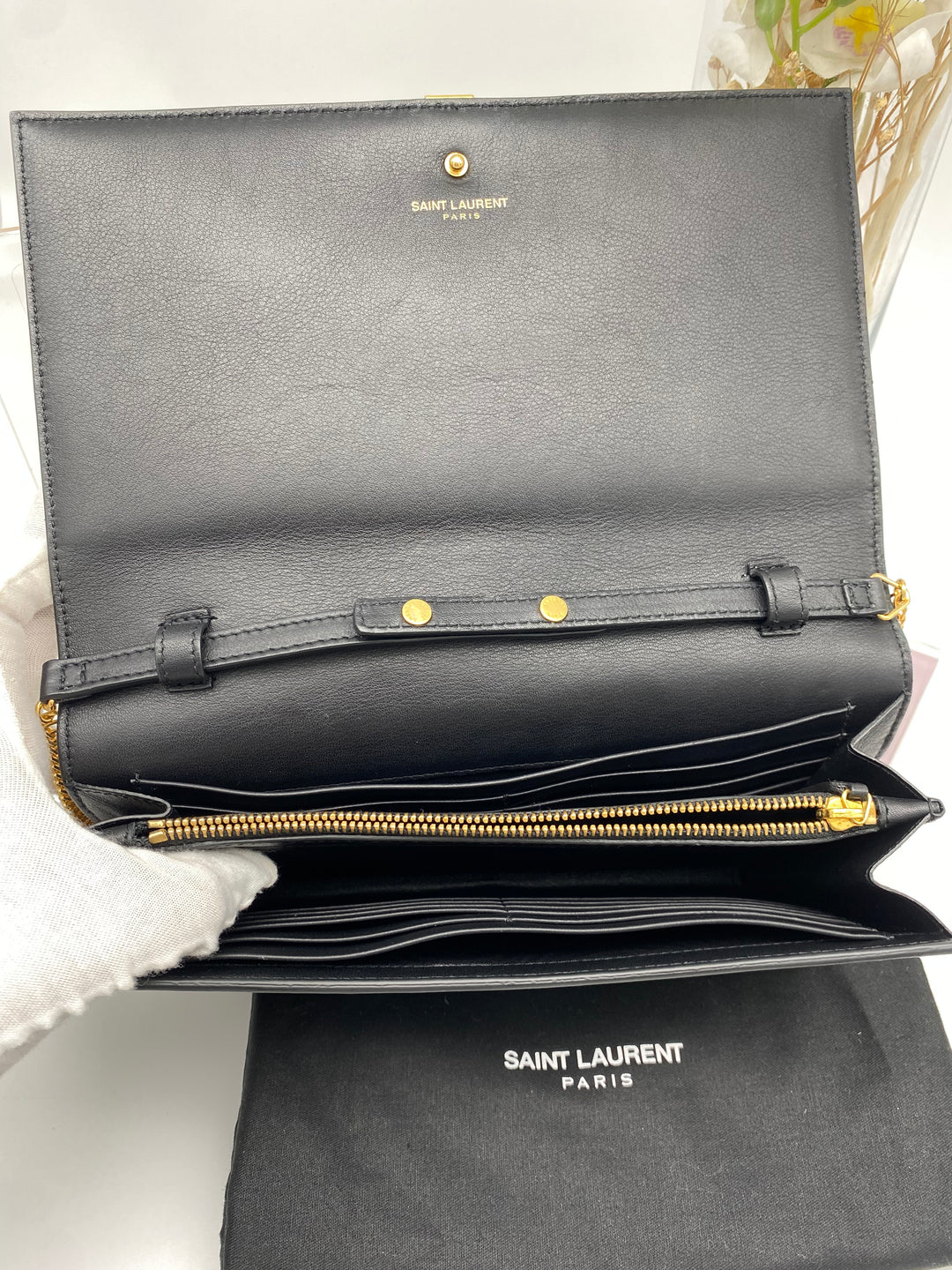 YVES SAINT LAURENT LIGNE Y SHOULDER BAG