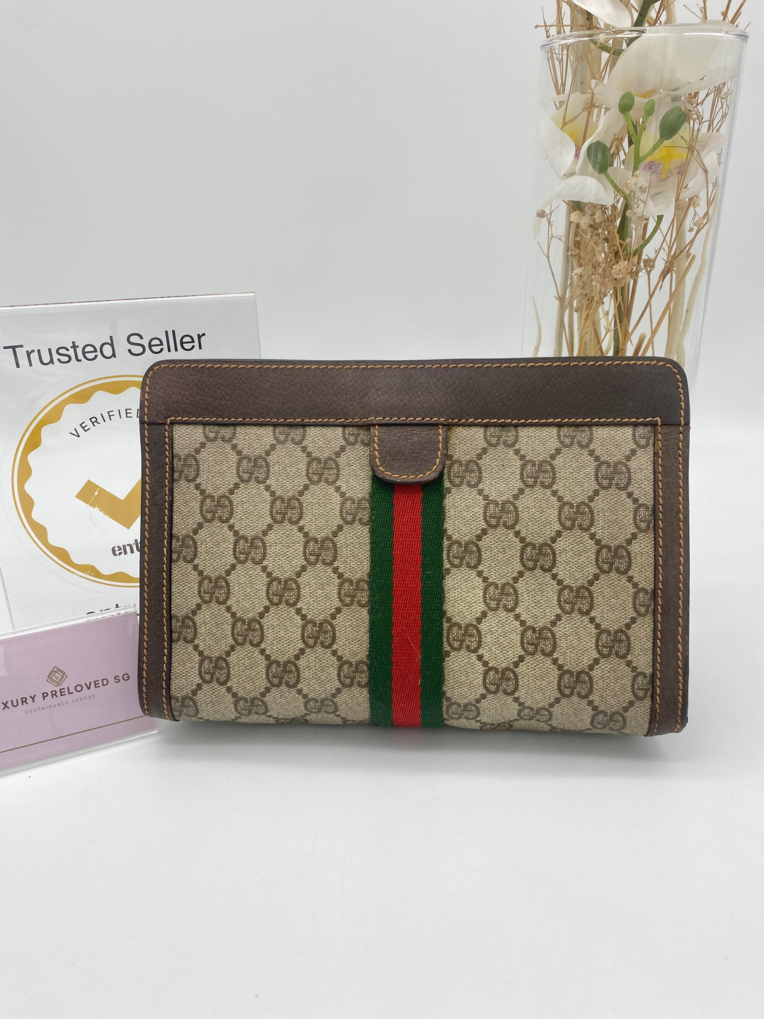 GUCCI OPHIDIA SHERRYLINE CLUTCH