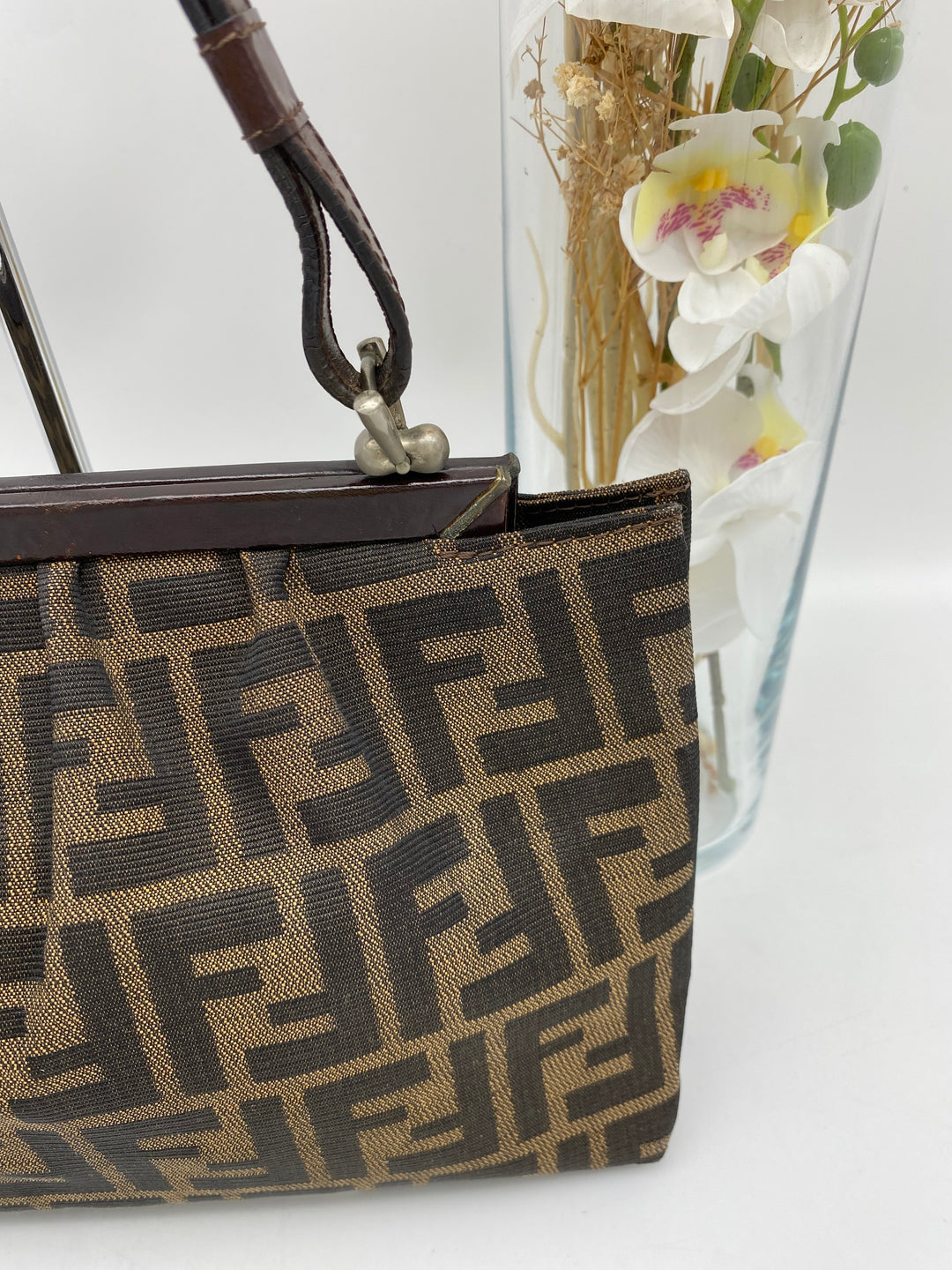 FENDI ZUCCA SHOULDER BAG