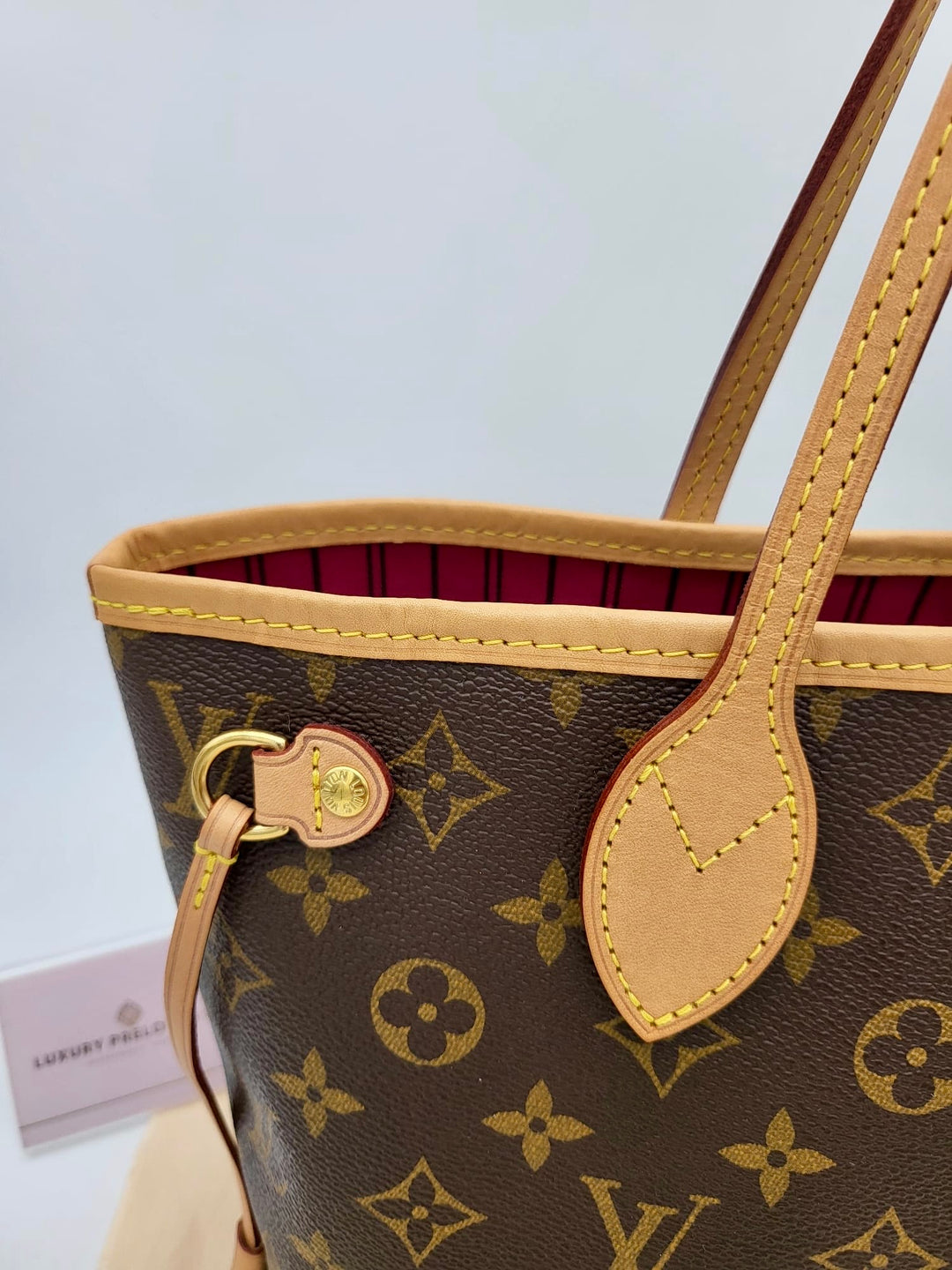 LOUIS VUITTON NEVERFULL PM MONOGRAM W/POUCH