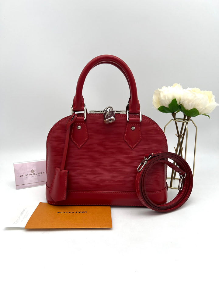 LOUIS VUITTON ALMA BB EPI