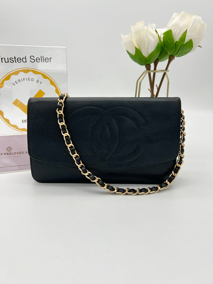 CHANEL CAVIAR TIMELESS CLUTCH