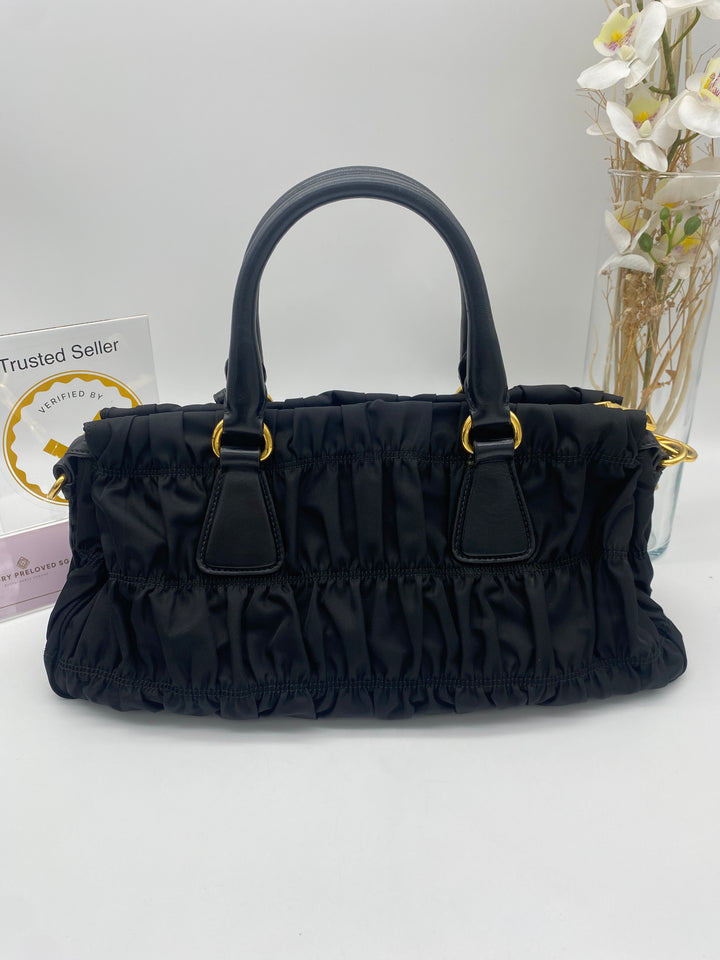 PRADA GAUFRE 2 WAY BAG