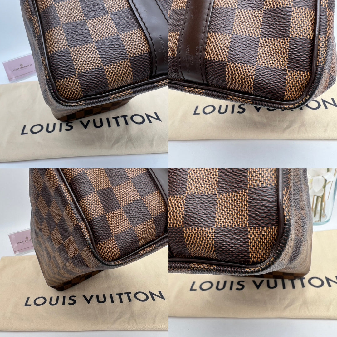 LOUIS VUITTON BANDOULIERE 25 DAMIER EBENE