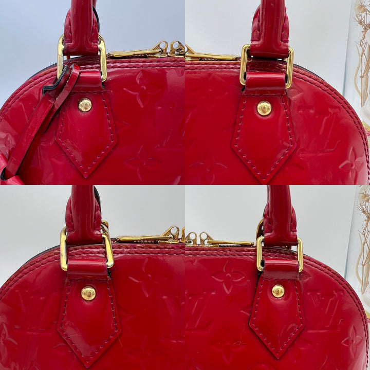 LOUIS VUITTON ALMA BB VERNIS