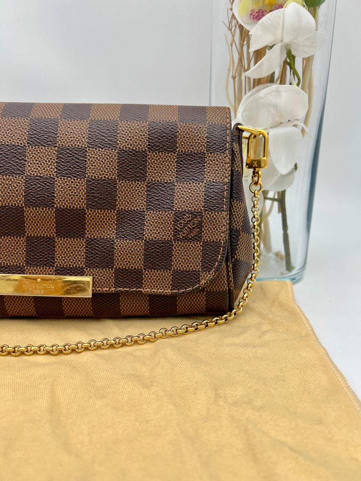 LOUIS VUITTON FAVOURITE PM DAMIER EBENE