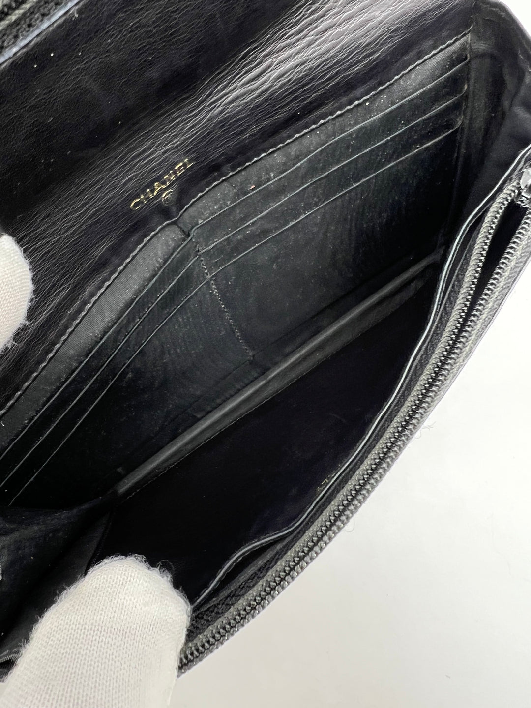 CHANEL CAVIAR TIMELESS CLUTCH