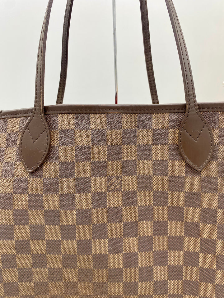 LOUIS VUITTON NEVERFULL MM DAMIER EBENE