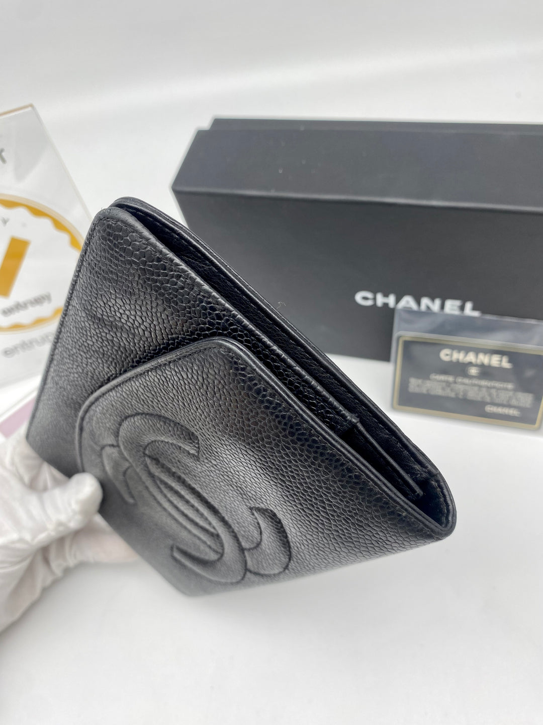 CHANEL CAVIAR TIMELESS CLUTCH