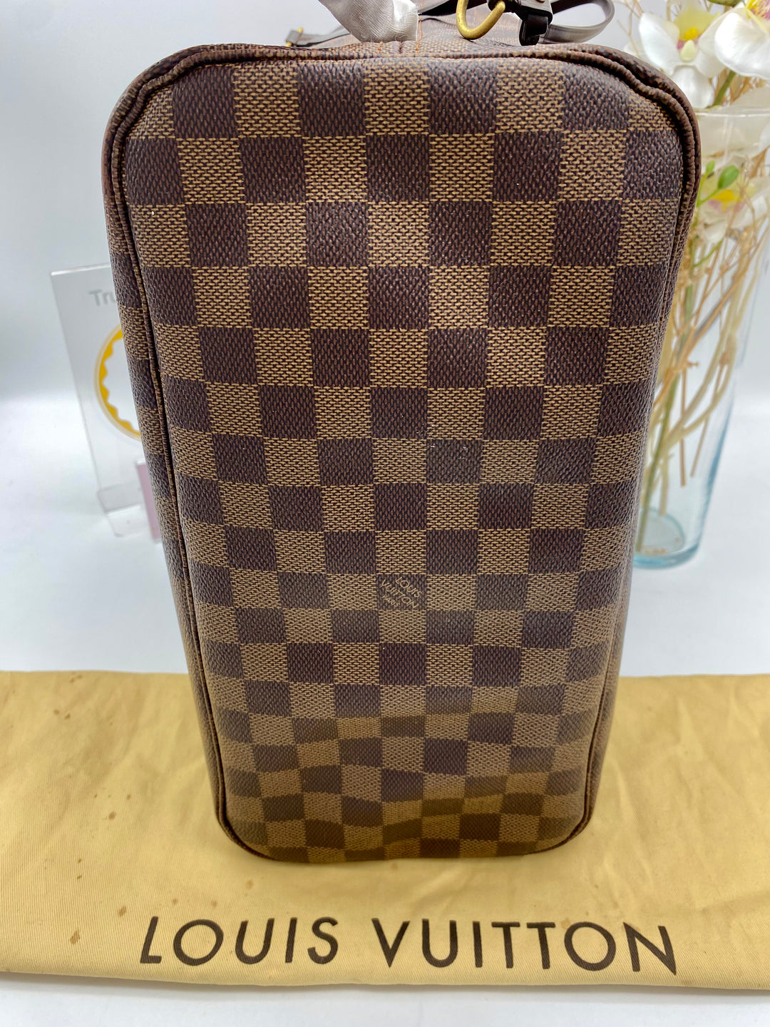 LOUIS VUITTON NEVERFULL MM DAMIER EBENE