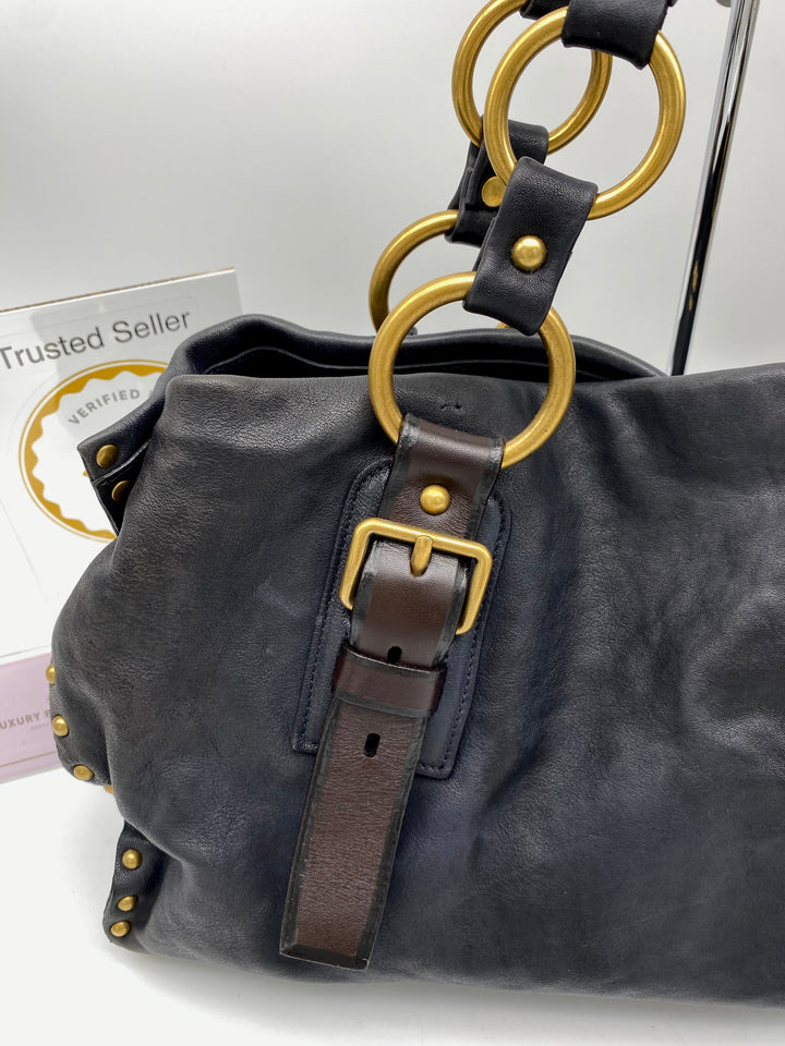 PRADA NAPPA AVIATOR TOTE LEATHER