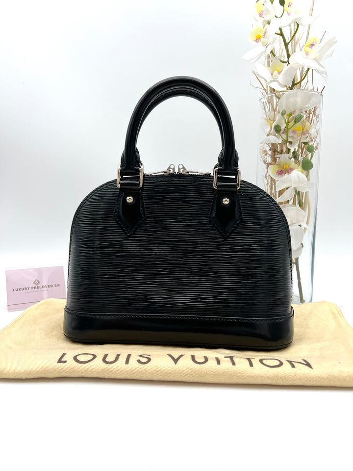 LOUIS VUITTON ALMA BB EPI