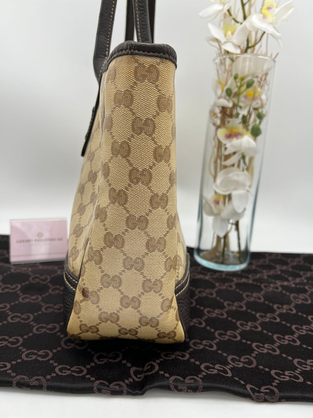 GUCCI GG MONOGRAM TOTE PVC