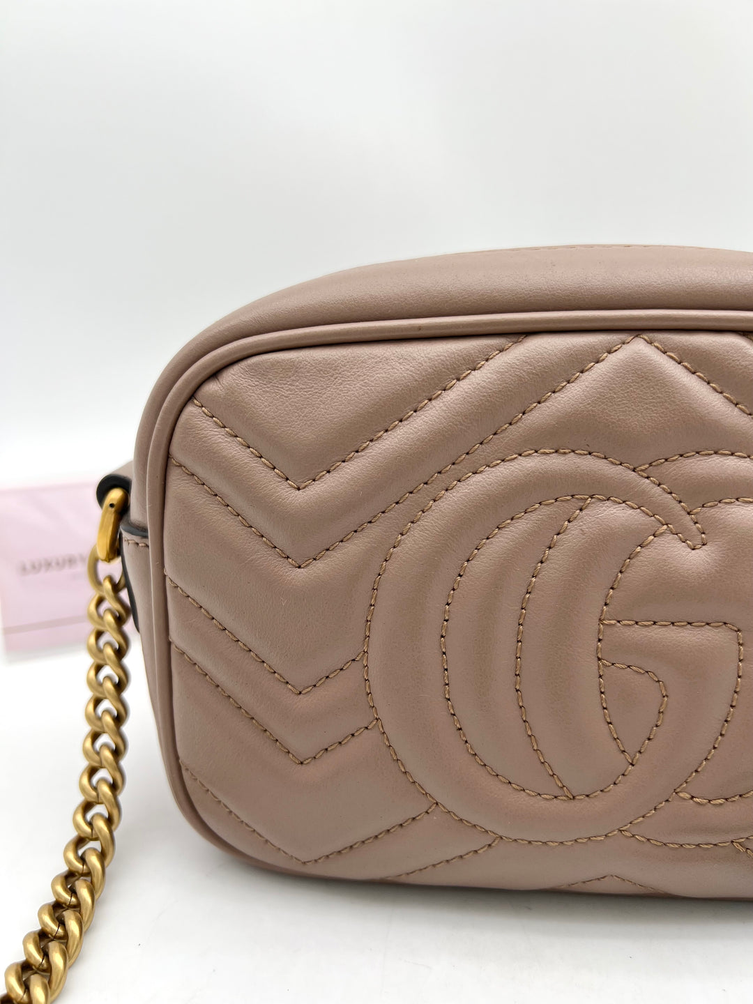 GUCCI MARMONT CAMERA QUILTED MINI