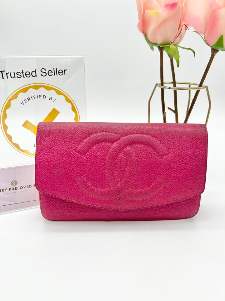 CHANEL CAVIAR TIMELESS CLUTCH