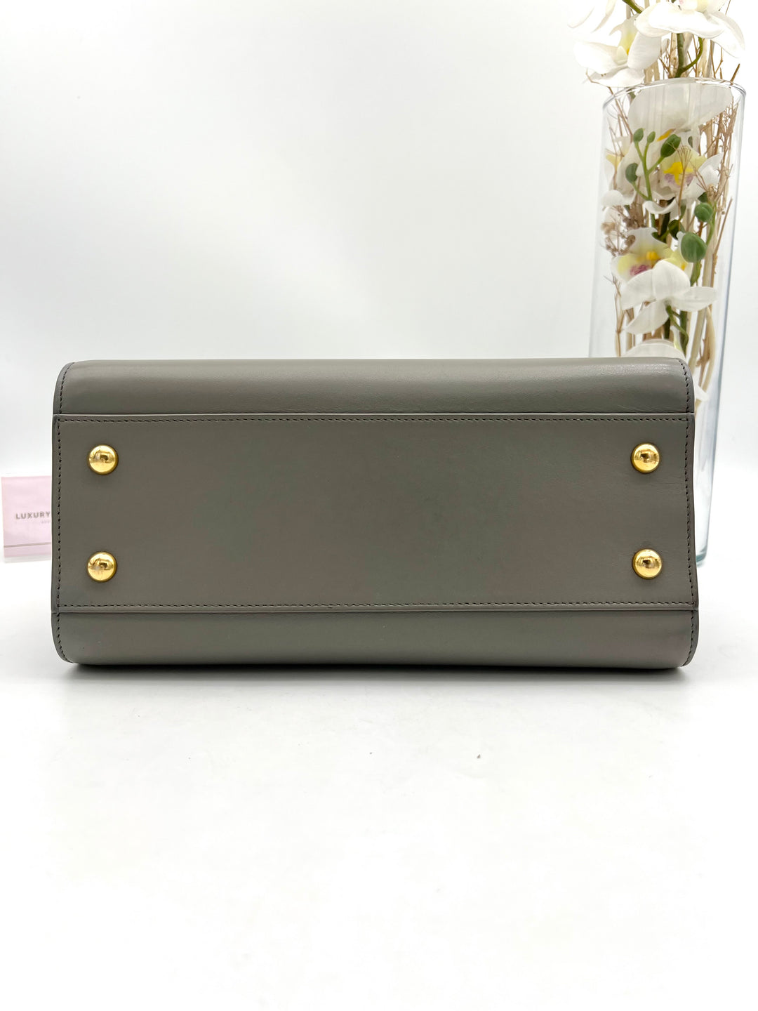 YVES SAINT LAURENT MONOGRAM CABAS BAG